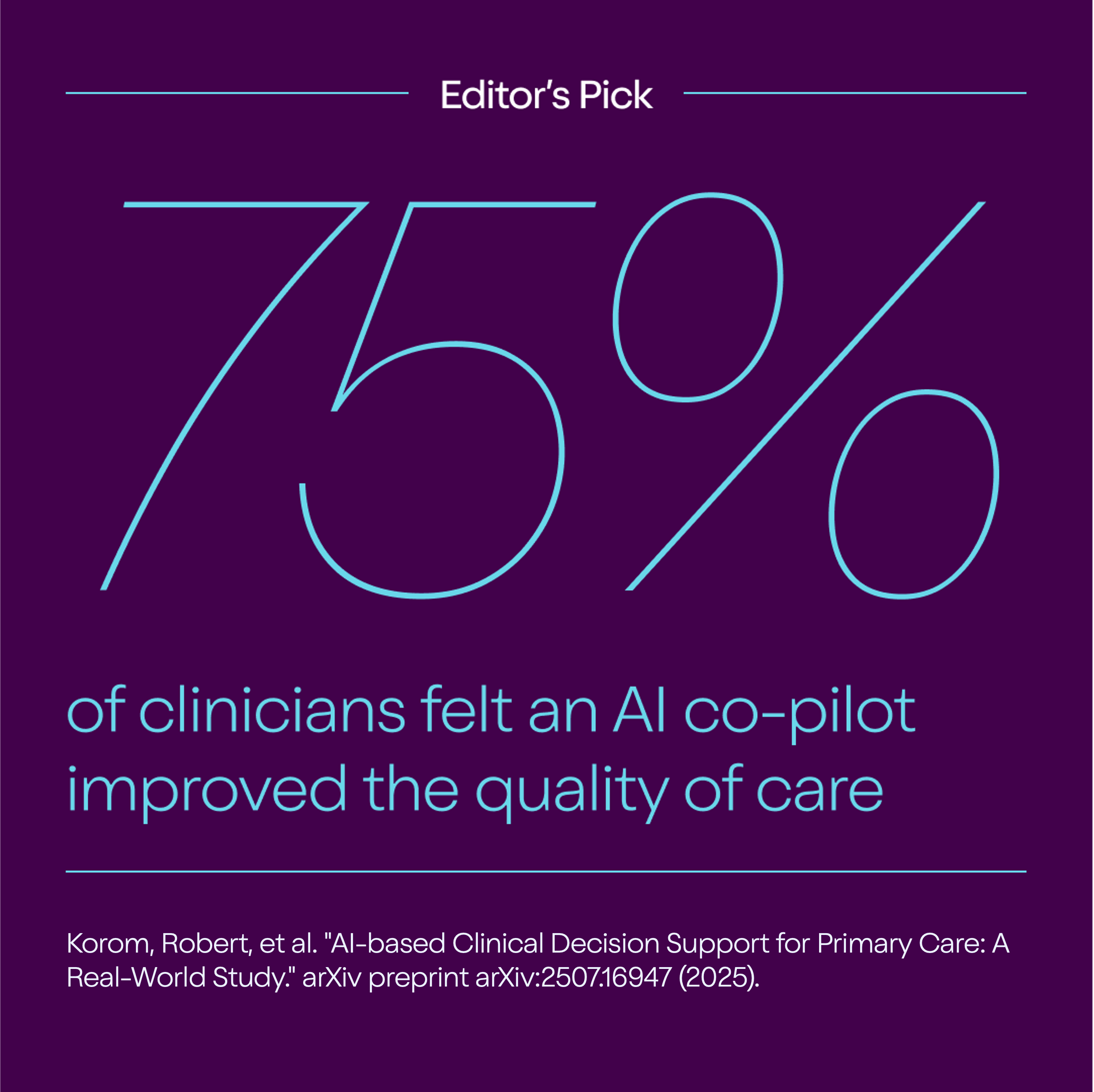 AI-based clinical support